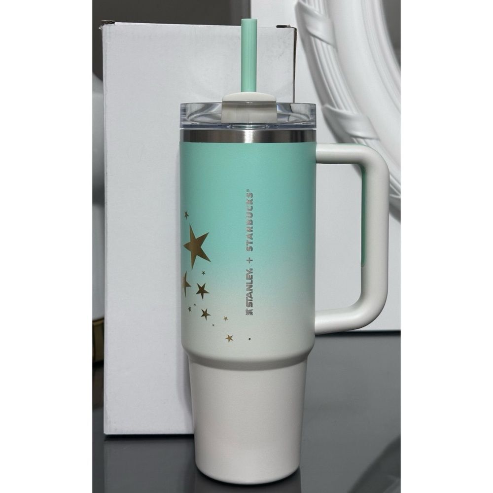 Stanley x Starbucks Thailand Exclusive 2024 Star Green White 30oz Tumbler